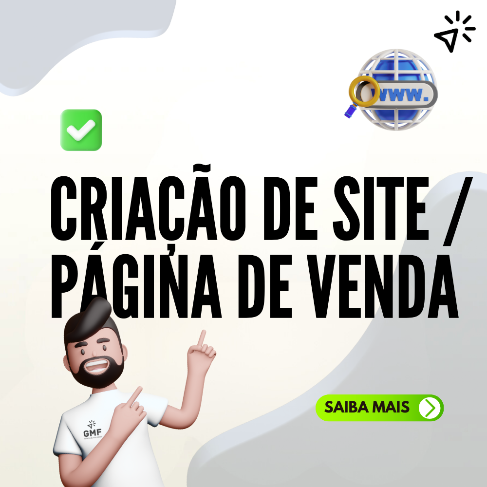 Criação de Site / Página de Vendas